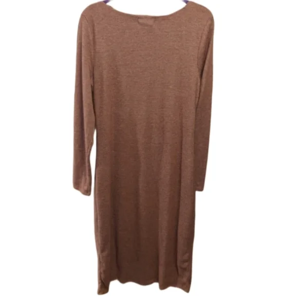 NWOT INC International Concepts Ribbed Sweetheart Sweater Midi Dress, Size XL - Picture 3 of 7